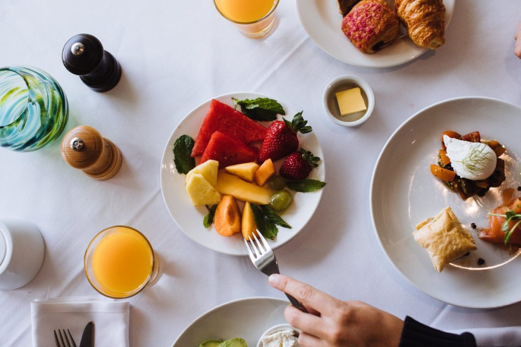 morning routine fruit